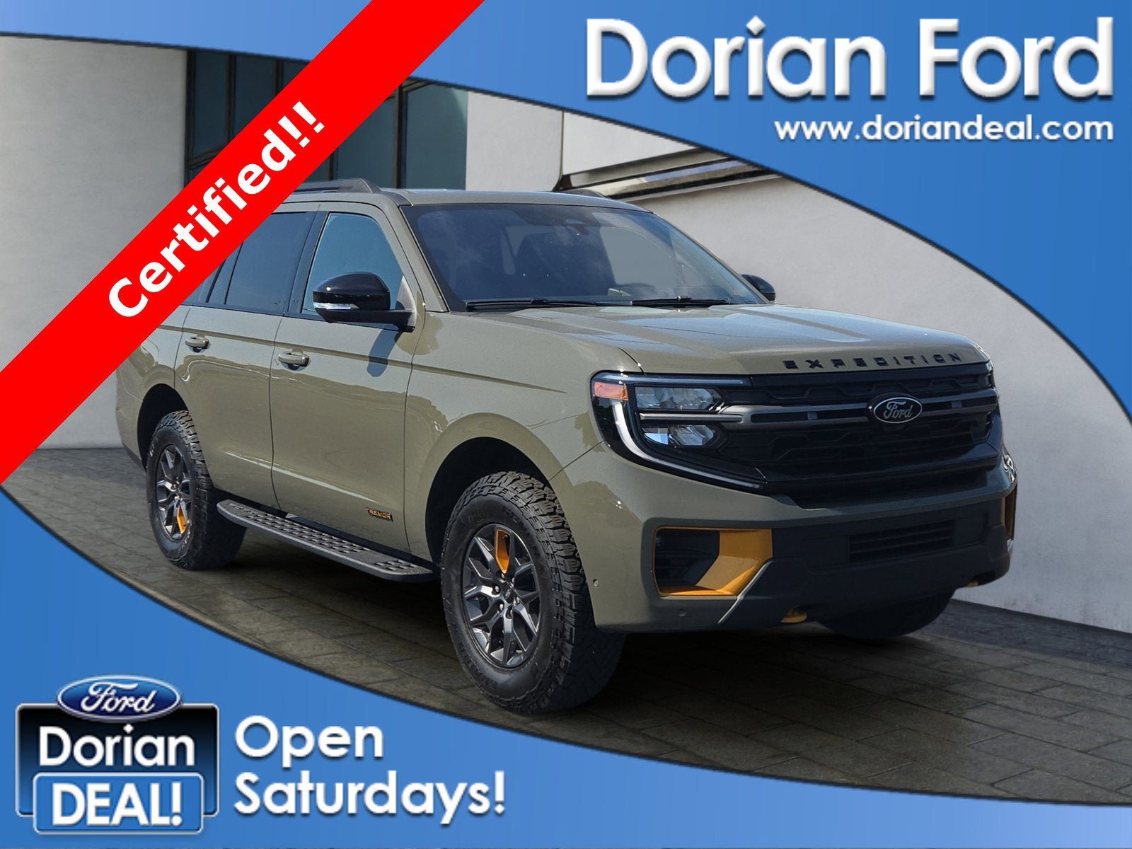 Certified 2025 Ford Expedition Tremor AWD/4WD image 1