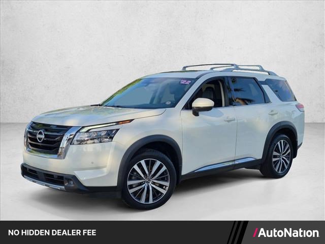 Used 2022 Nissan Pathfinder Platinum w/ Cargo Package FWD image 1