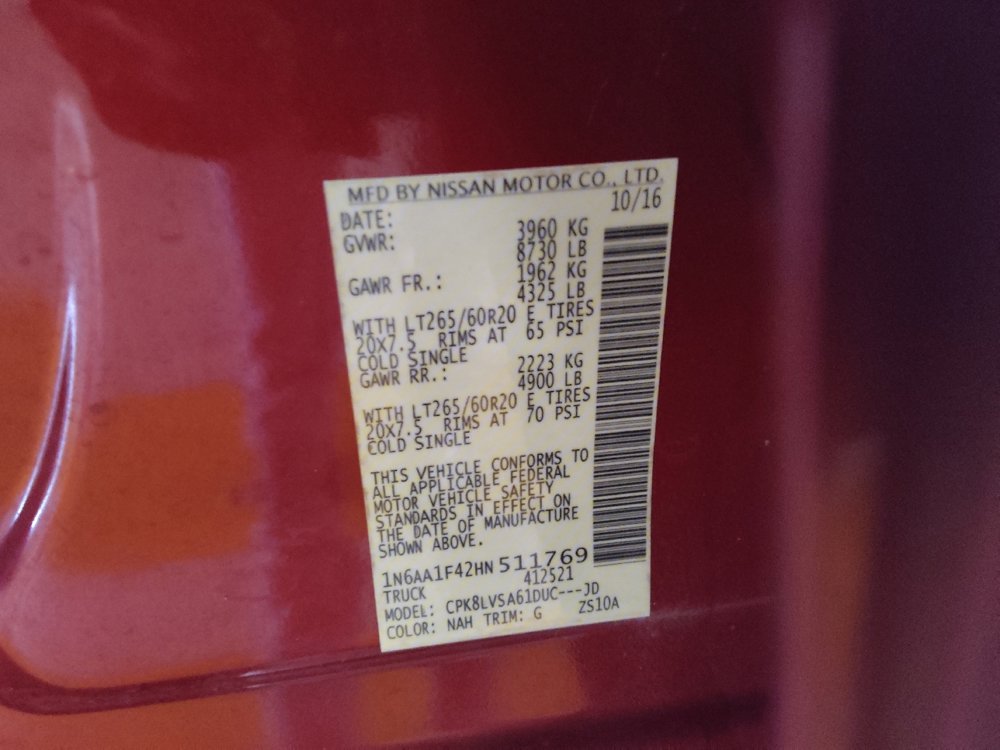 Used 2017 Nissan Titan SL image 33