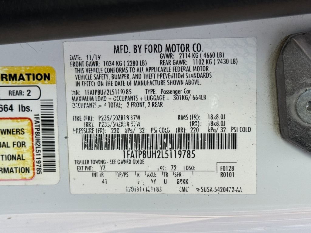 Used 2020 Ford Mustang Premium image 28