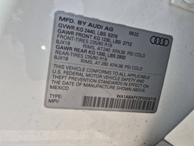 Certified 2023 Audi Q5 2.0T Premium w/ Convenience Package AWD/4WD image 24