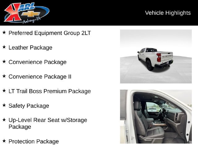 Certified 2024 Chevrolet Silverado 1500 LT Trail Boss w/ LT Trail Boss Premium Package AWD/4WD image 2