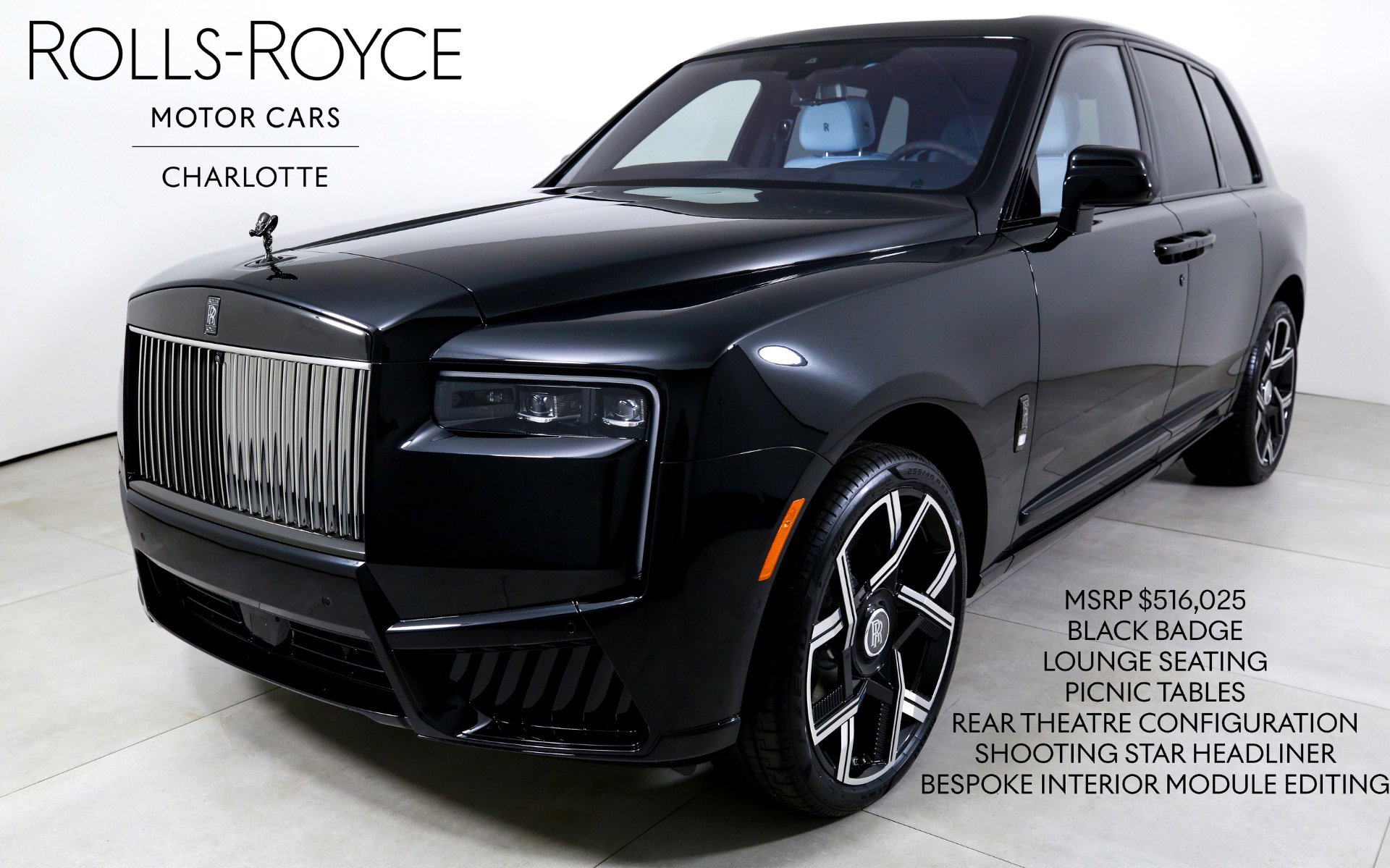 Used 2025 Rolls-Royce Cullinan Black Badge