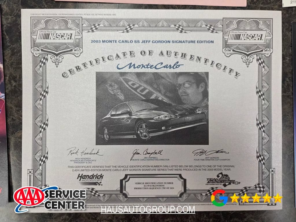 Used 2003 Chevrolet Monte Carlo SS FWD image 31