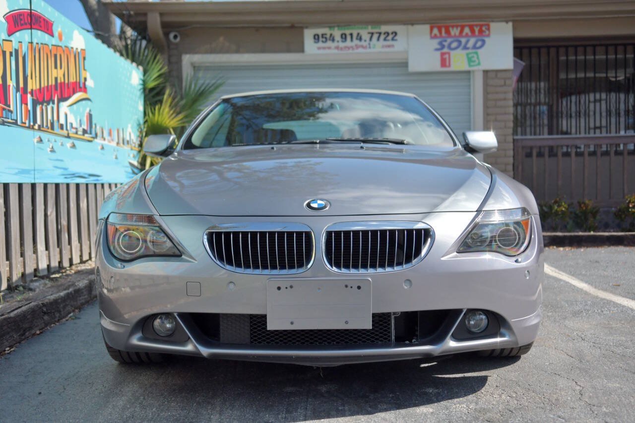Used 2005 BMW 645Ci Convertible RWD image 2