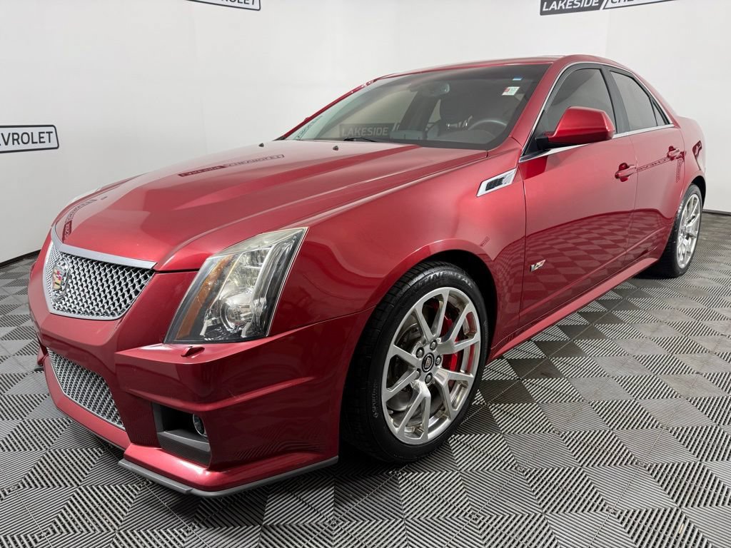 Used 2013 Cadillac CTS V w/ Wood Trim Package RWD image 2