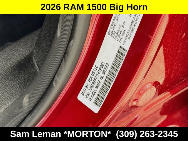 New 2026 RAM 1500 Big Horn AWD/4WD image 31