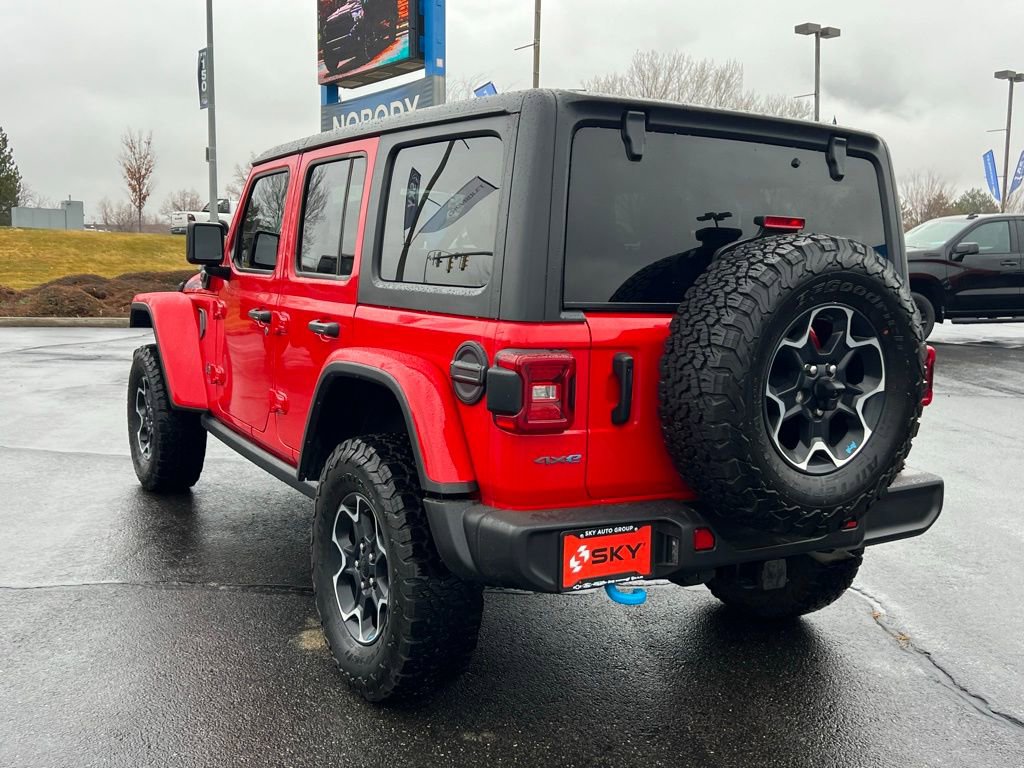 Used 2023 Jeep Wrangler Unlimited Rubicon 4xe w/ Cold Weather Group image 11