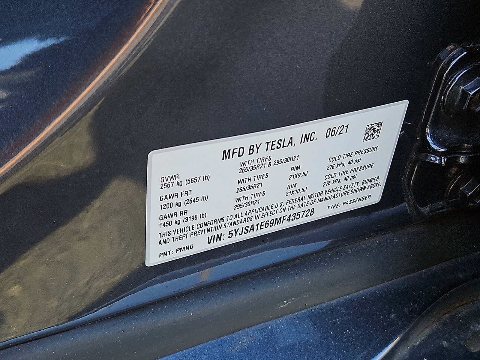 Used 2021 Tesla Model S Plaid AWD/4WD image 26
