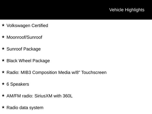 Certified 2025 Volkswagen Jetta SE w/ Sunroof Package image 6