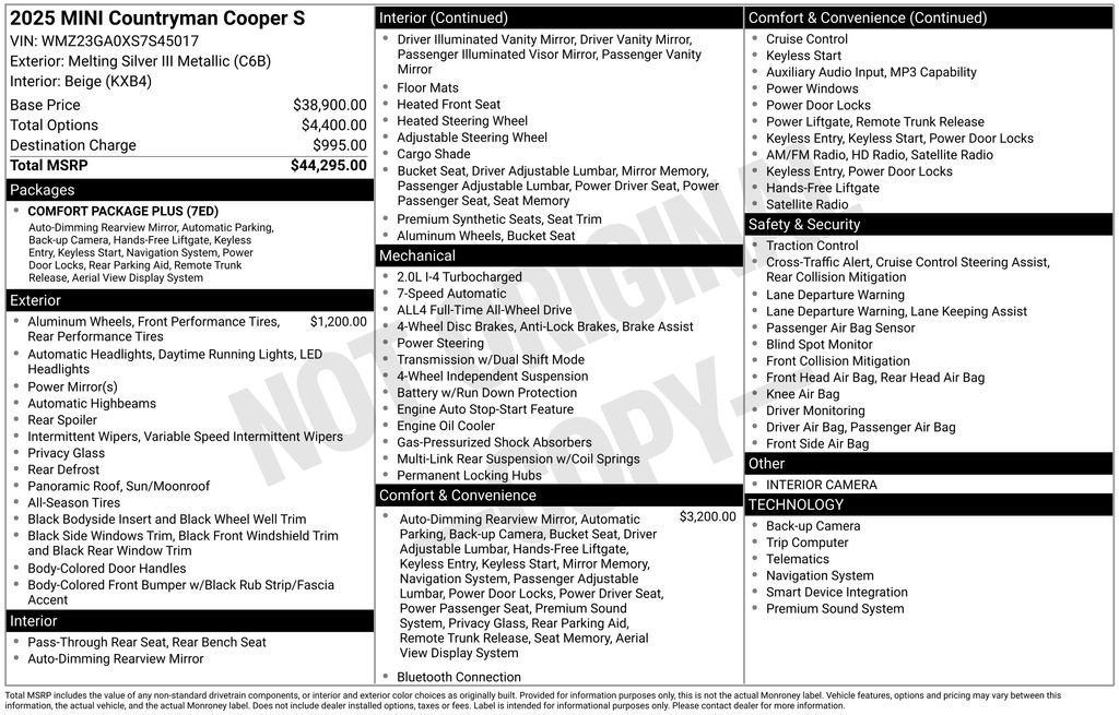 Certified 2025 MINI Cooper Countryman S image 12