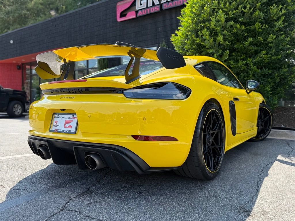 Used 2025 Porsche 718 Cayman GT4 RS w/ Weissach Package RWD image 13