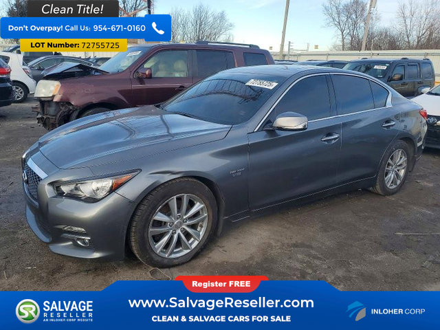 Used 2017 INFINITI Q50 3.0t Premium w/ 3.0T Premium Plus Package