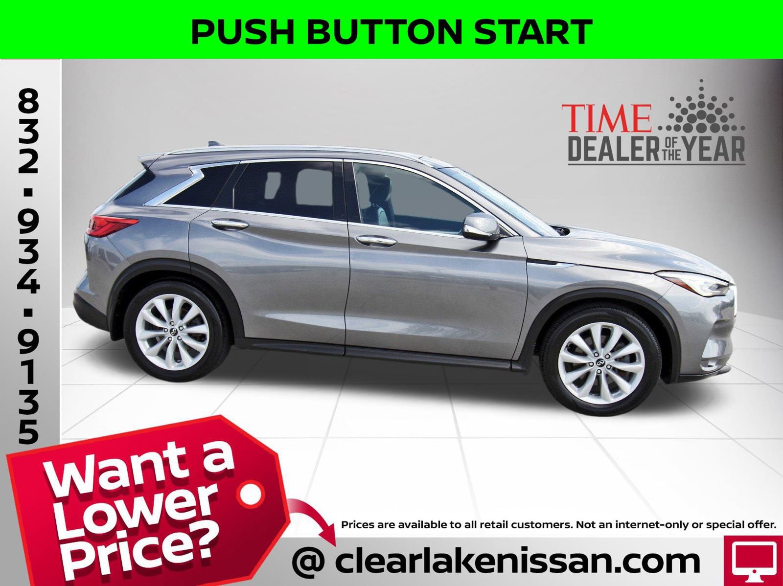 Used 2019 INFINITI QX50 Essential w/ Proassist Package image 8