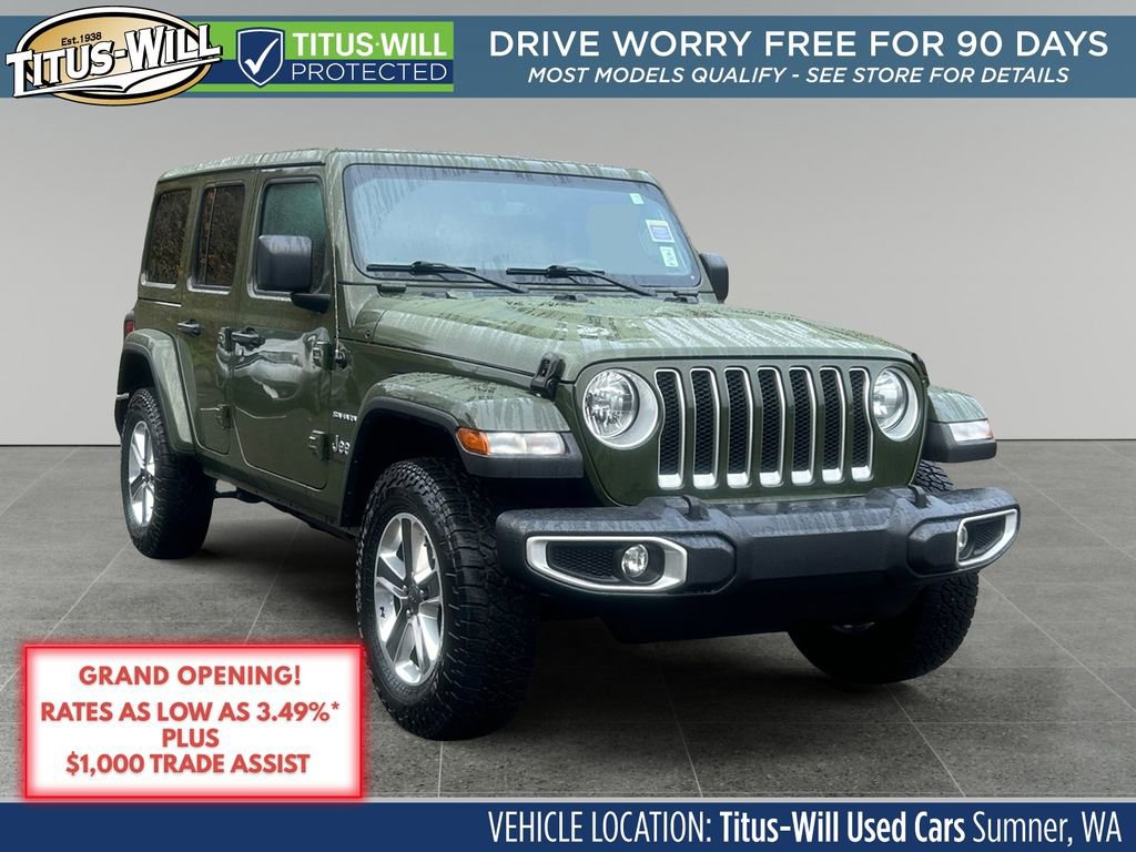 Used 2023 Jeep Wrangler Sahara
