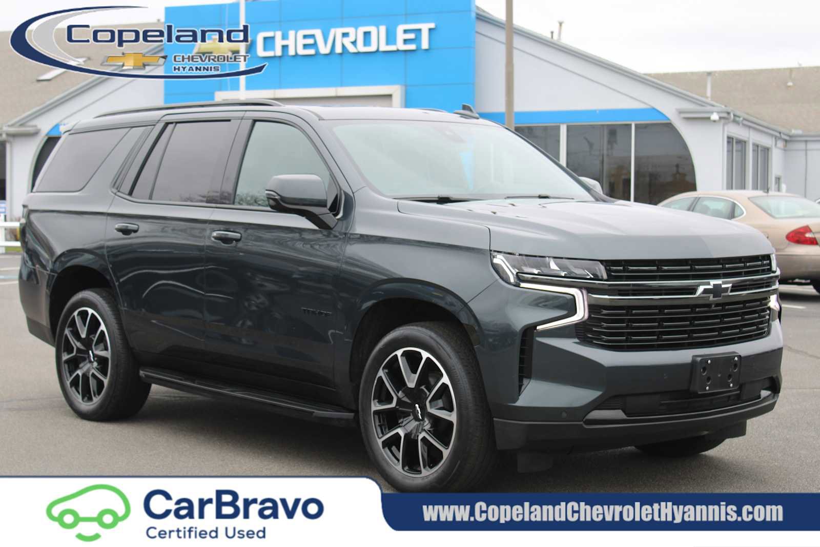 Certified 2022 Chevrolet Tahoe RST w/ Luxury Package AWD/4WD image 1