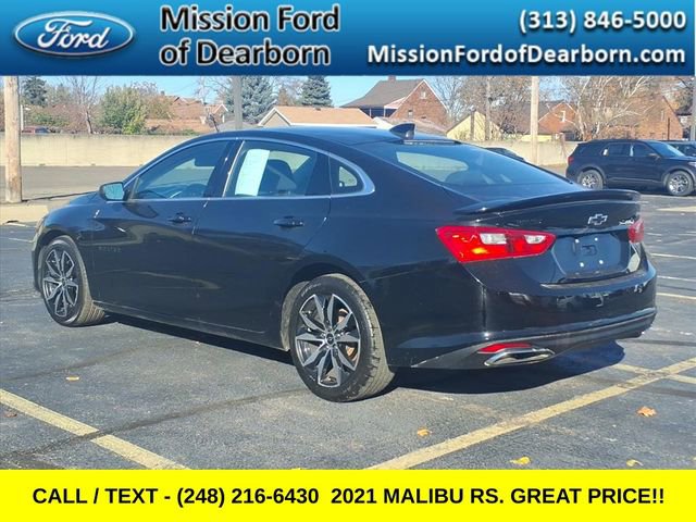 Used 2021 Chevrolet Malibu RS w/ LPO, Convenience Package 2 image 5
