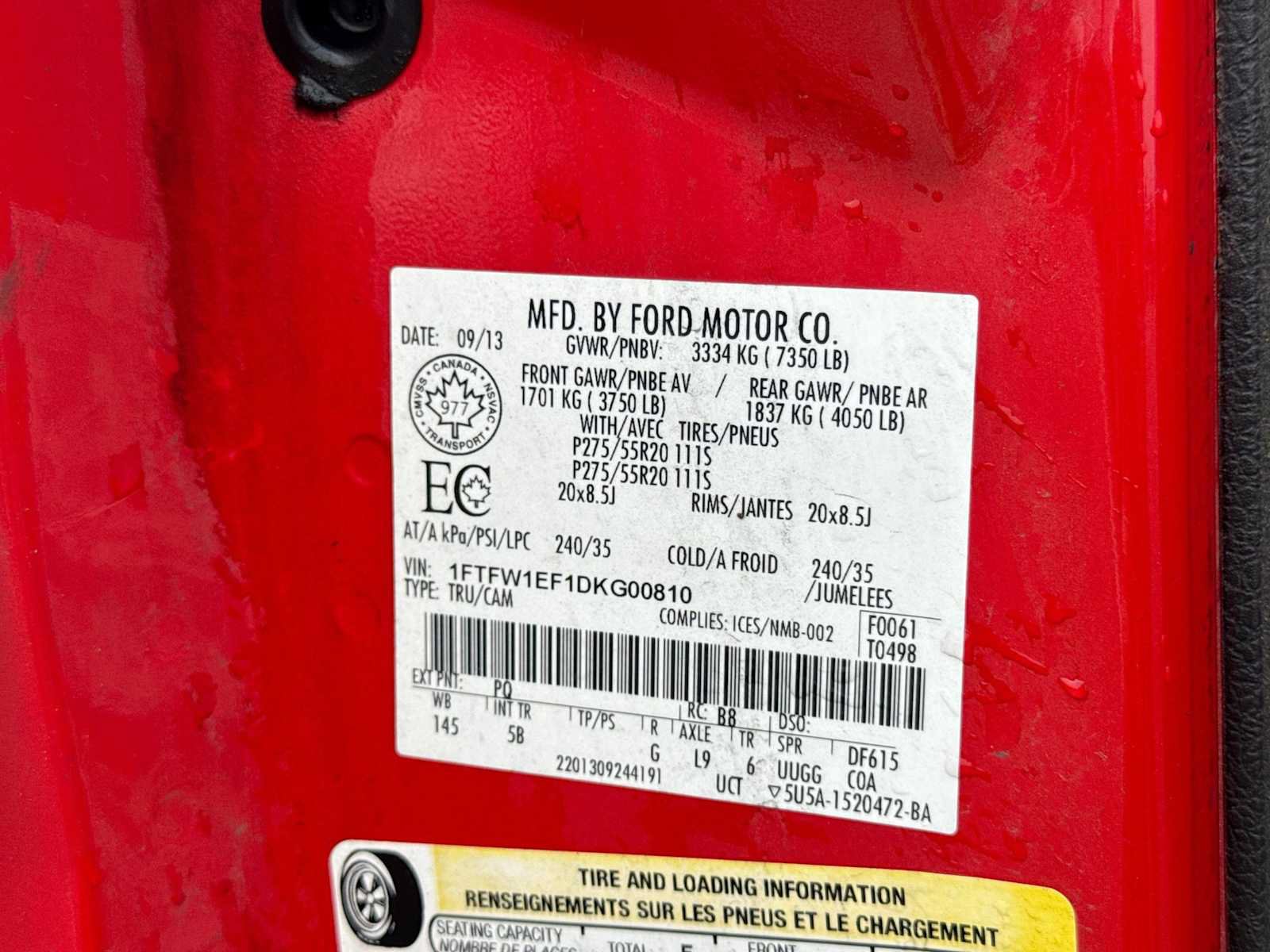 Used 2013 Ford F150 FX4 w/ Luxury Equipment Group AWD/4WD image 19