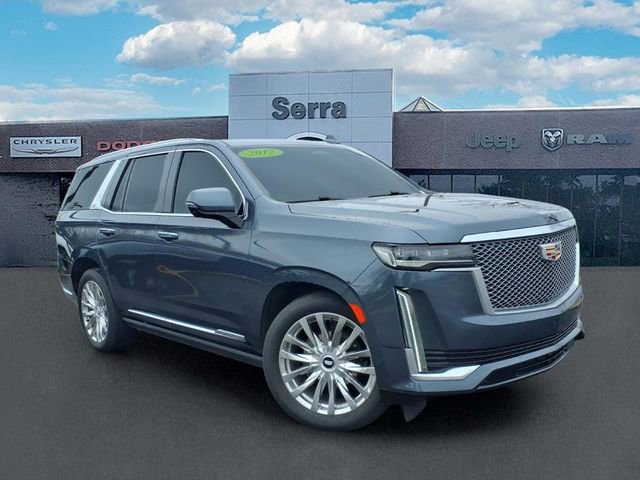 Used 2021 Cadillac Escalade Premium Luxury w/ Driver Assist Tech Package AWD/4WD image 1