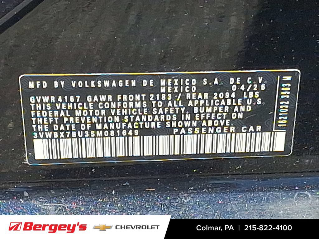 Used 2025 Volkswagen Jetta Sport FWD image 28