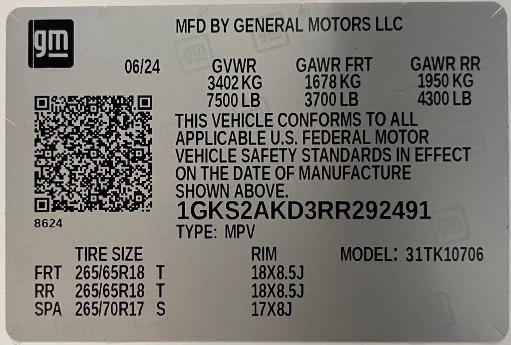 Used 2024 GMC Yukon SLE AWD/4WD image 60