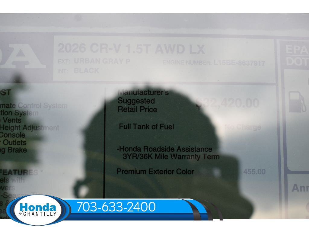 New 2026 Honda CR-V LX image 33