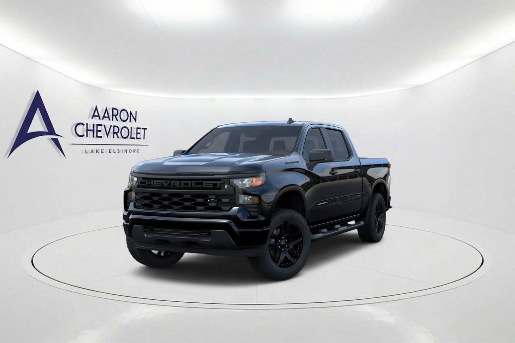 New 2026 Chevrolet Silverado 1500 Custom w/ Turbomax Blackout Package RWD image 9