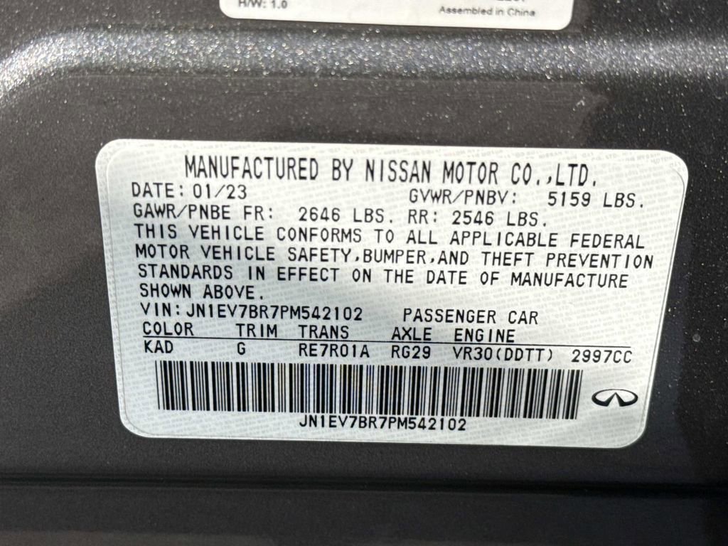 Used 2023 INFINITI Q50 Luxe AWD/4WD image 41