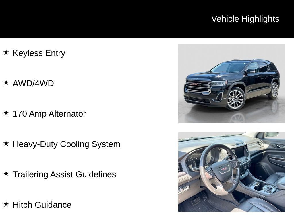 Used 2020 GMC Acadia AT4 w/ Trailering Package AWD/4WD image 16