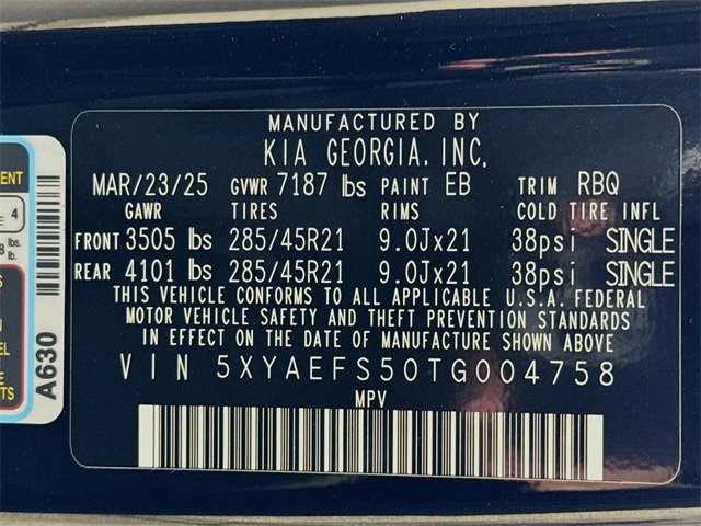 New 2026 Kia EV9 GT-Line image 35