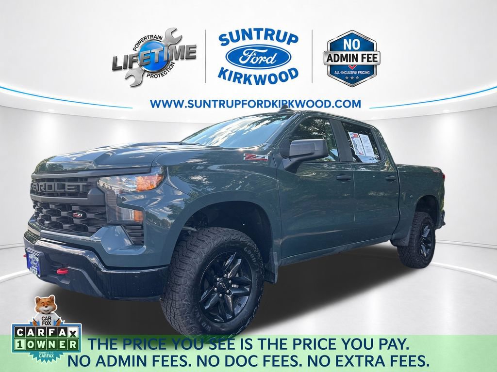 Used 2026 Chevrolet Silverado 1500 Custom Trail Boss AWD/4WD image 1