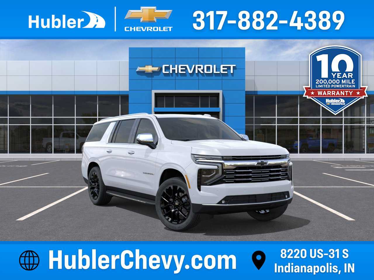New 2026 Chevrolet Suburban Premier w/ Sun And Tow Package AWD/4WD image 1
