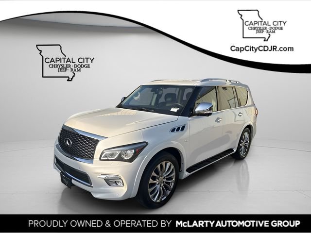 Used 2016 INFINITI QX80 4WD w/ Deluxe Technology Package video 1
