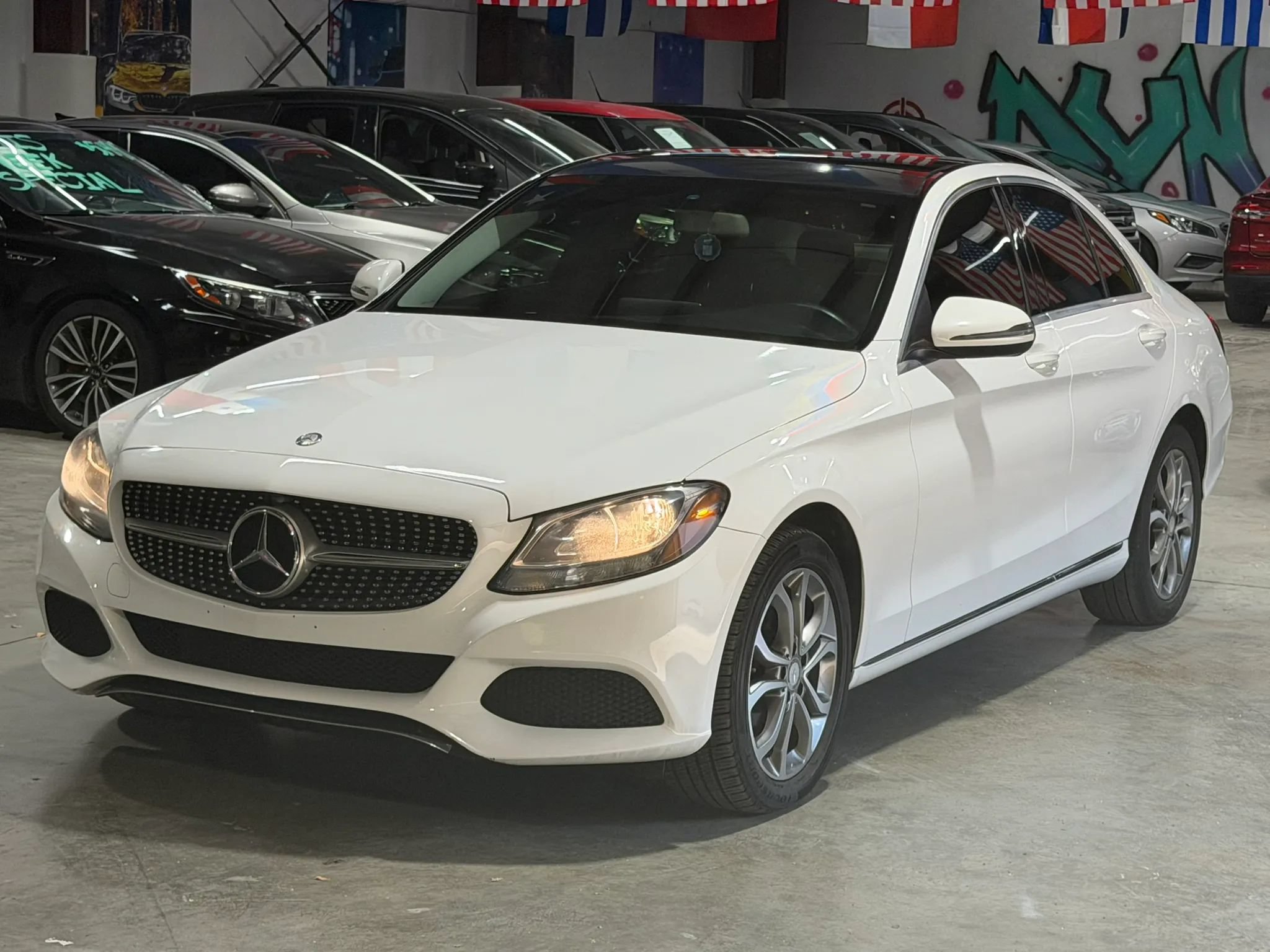 Used 2016 Mercedes-Benz C 300 4MATIC Sedan w/ Multimedia Package image 3