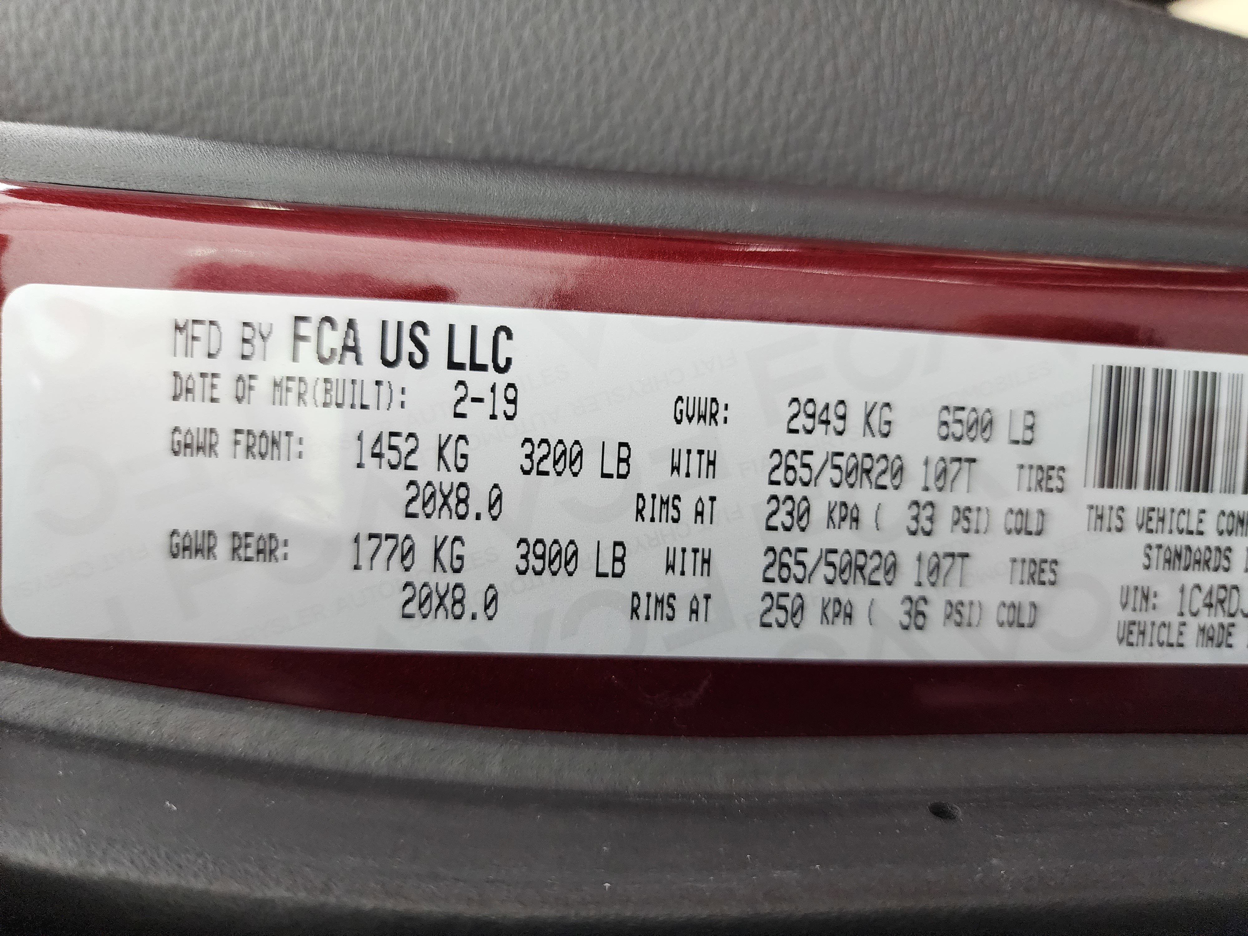 Used 2019 Dodge Durango Citadel w/ Technology Group image 53