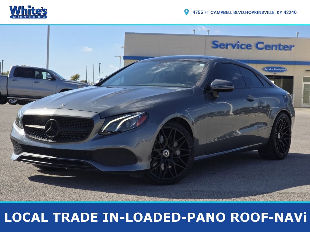 Used 2018 Mercedes-Benz E 400 Coupe image 1