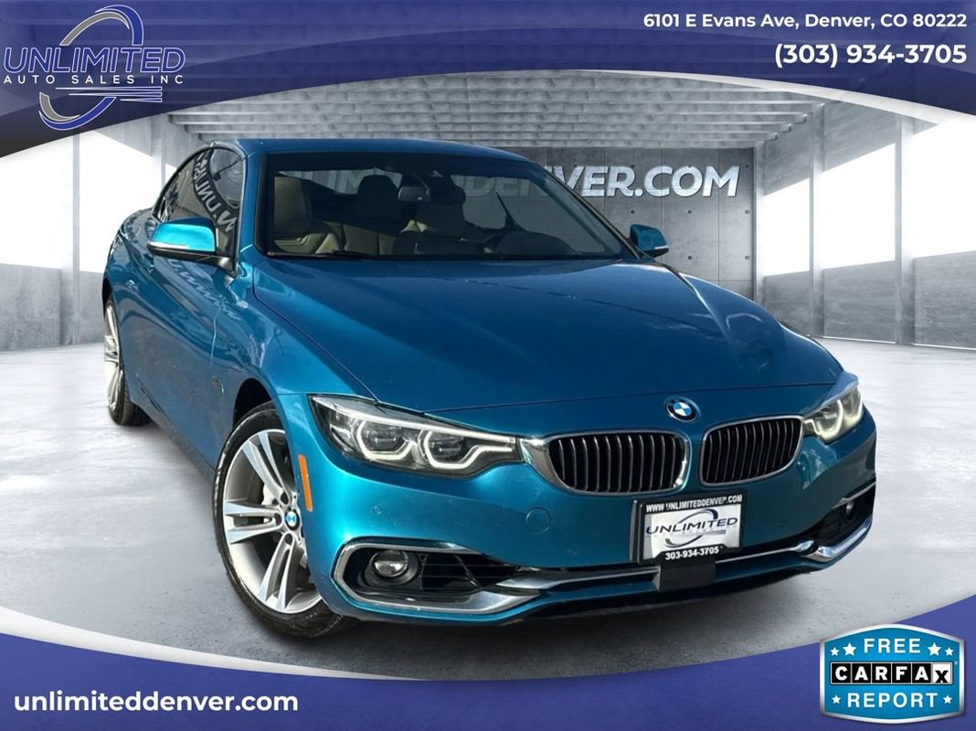 Used 2018 BMW 440i xDrive Convertible image 1