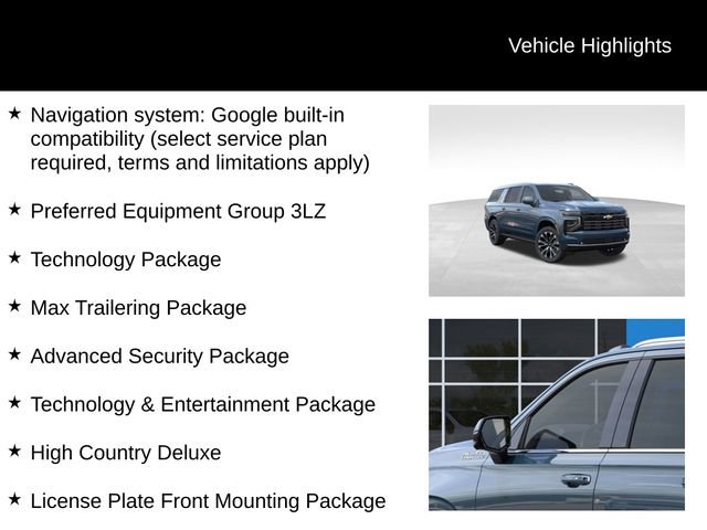New 2026 Chevrolet Suburban High Country image 8