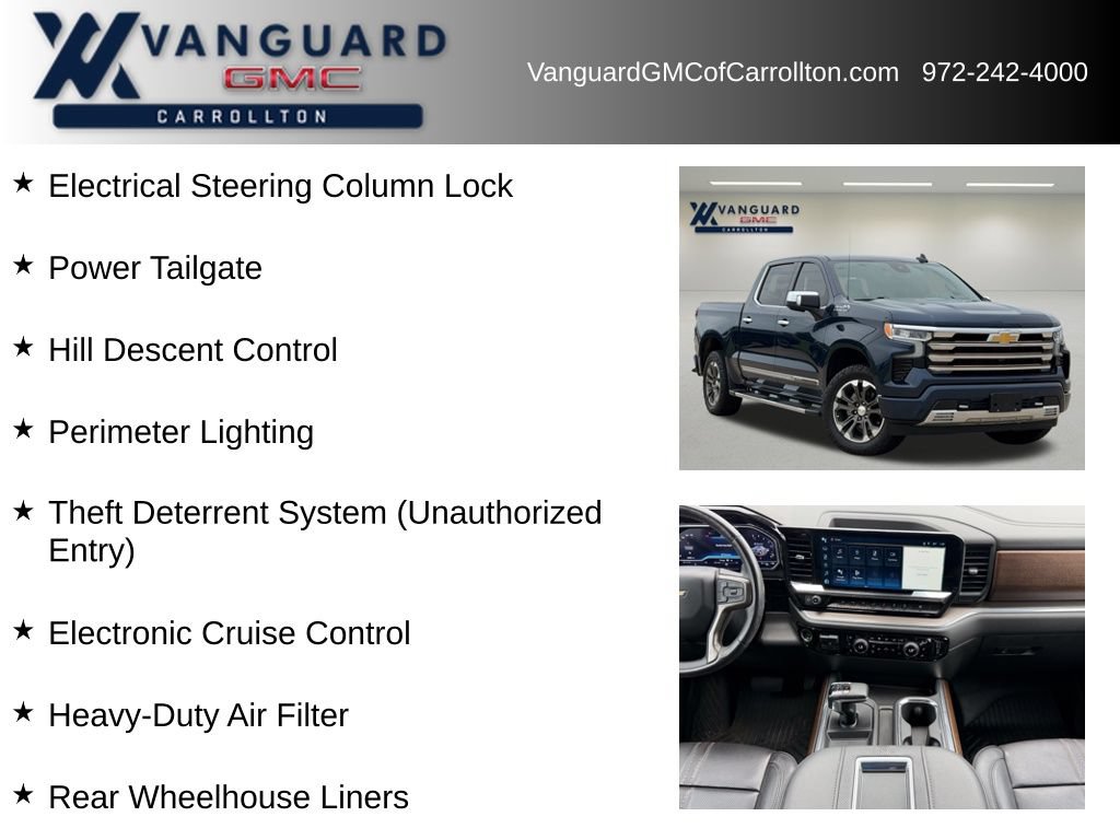 Used 2022 Chevrolet Silverado 1500 High Country w/ Z71 Off-Road Package AWD/4WD image 24