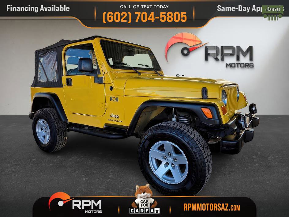Used 2004 Jeep Wrangler X w/ Full Face Tire & Wheel Group image 1