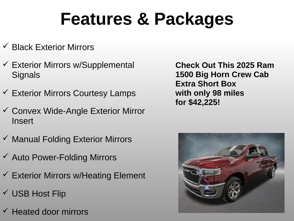 Used 2025 RAM 1500 Big Horn image 17