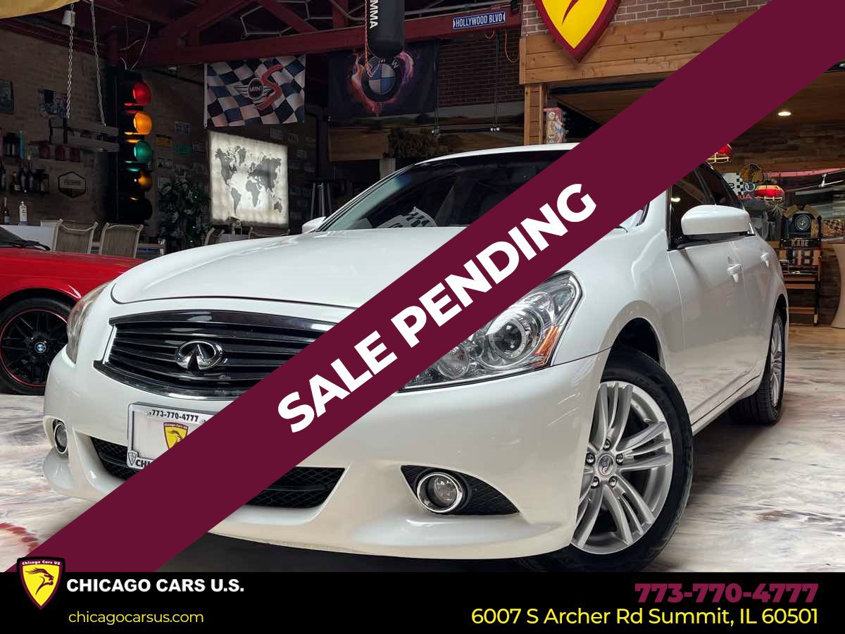 Used 2012 INFINITI G25 x