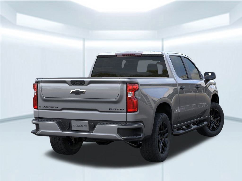 New 2026 Chevrolet Silverado 1500 Custom w/ Turbomax Blackout Package RWD image 7