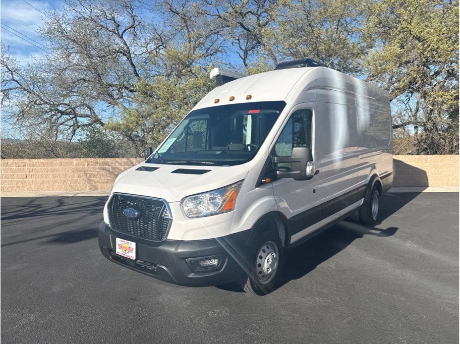 Used 2022 Ford Transit 350 148 High Roof Extended DRW w/ Exterior Upgrade Package RWD image 3