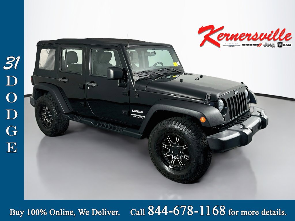 Used 2017 Jeep Wrangler Unlimited Sport w/ Connectivity Group