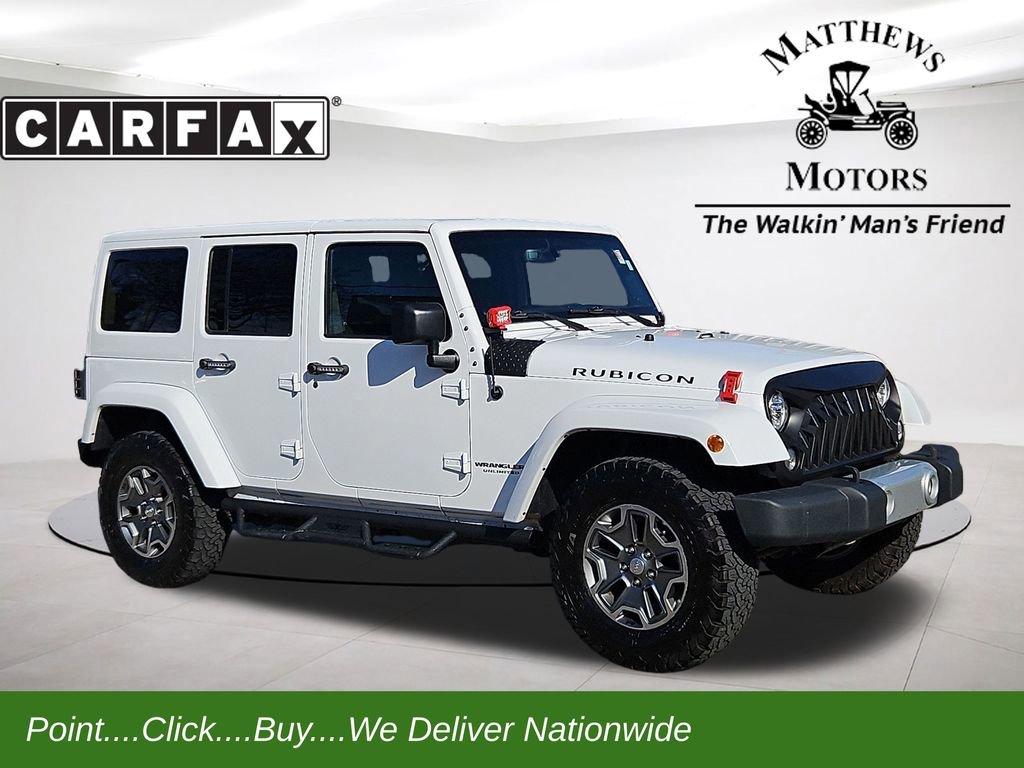 Used 2017 Jeep Wrangler Unlimited Rubicon w/ Connectivity Group