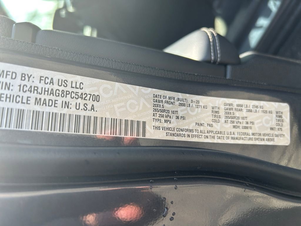 Certified 2023 Jeep Grand Cherokee Altitude image 32