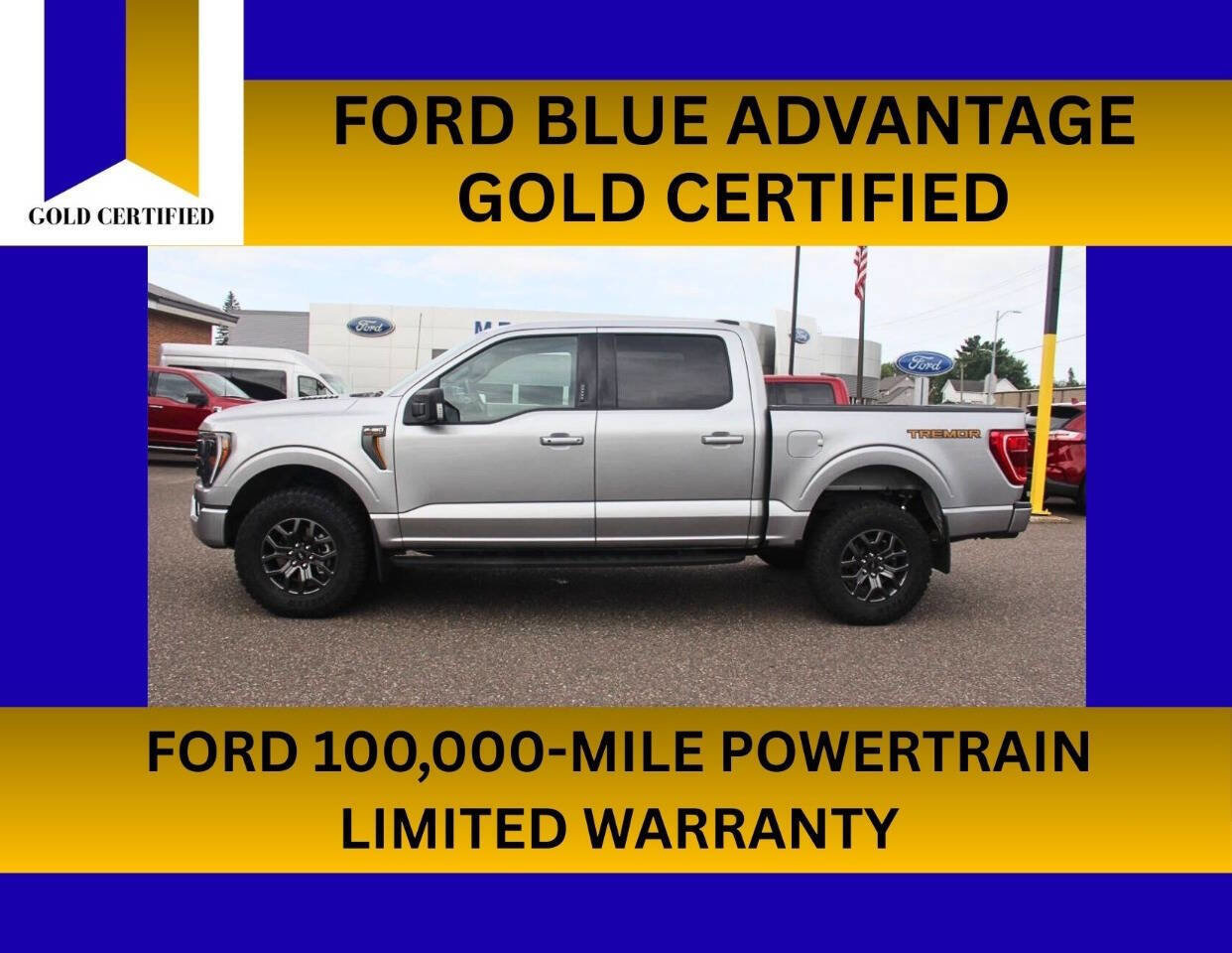 Certified 2023 Ford F150 Tremor w/ Trailer Tow Package
