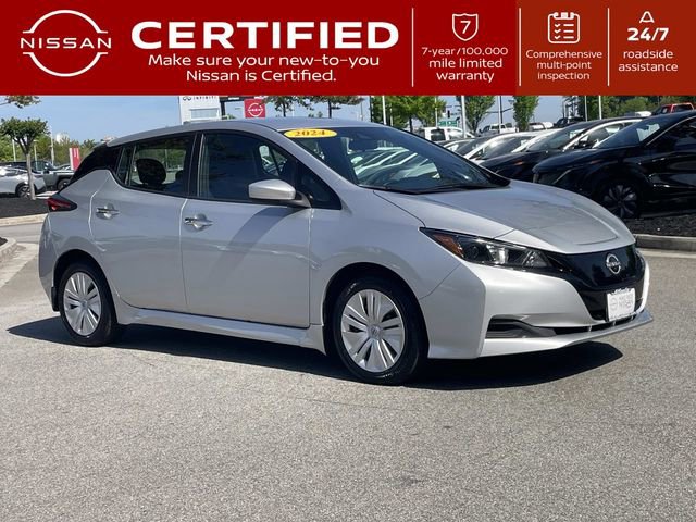 Certified 2024 Nissan Leaf S