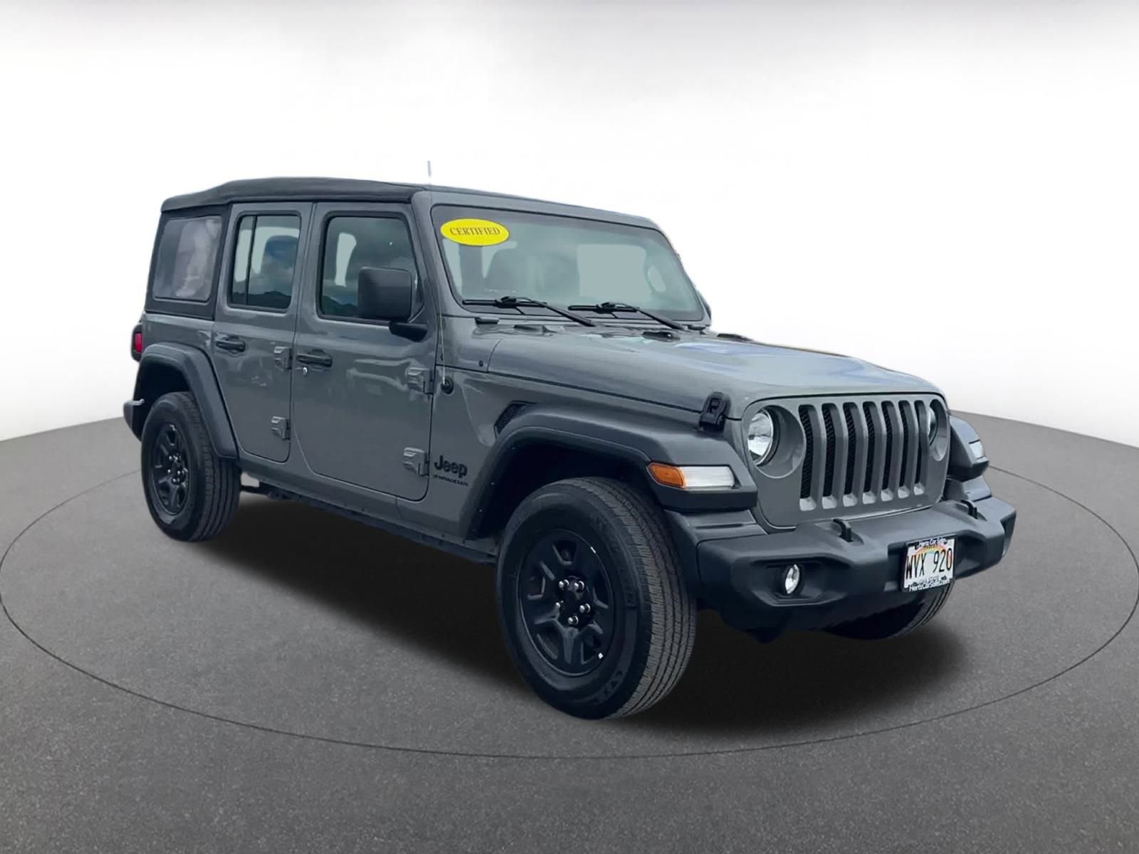 Used 2023 Jeep Wrangler Sport image 3